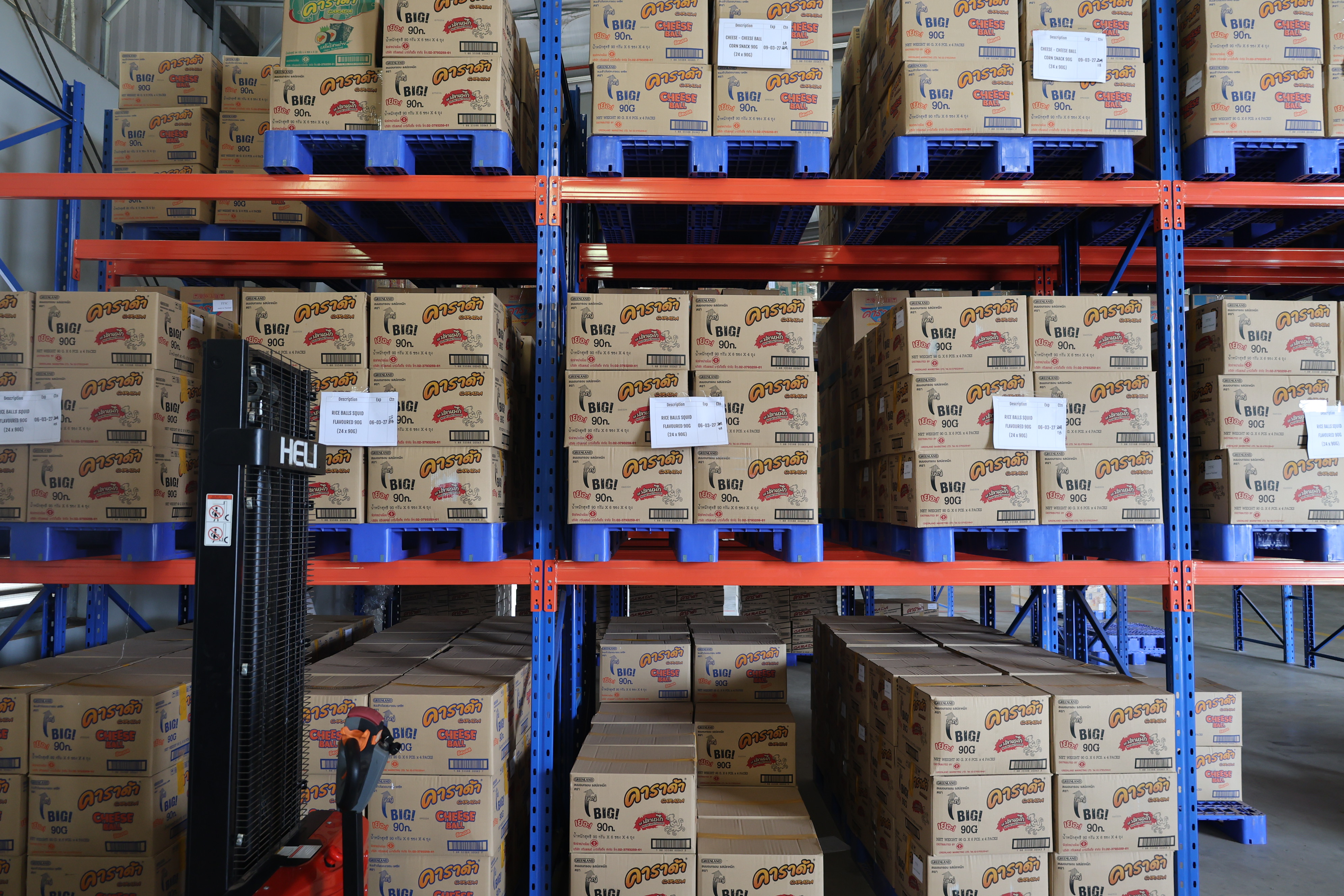 Efficient logistics from port to warehouse